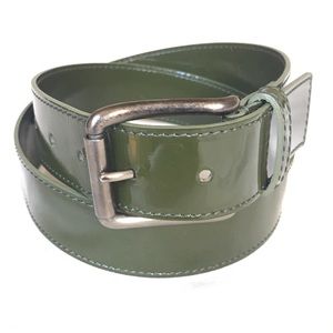 HP! Marni men’s military green coated belt 34